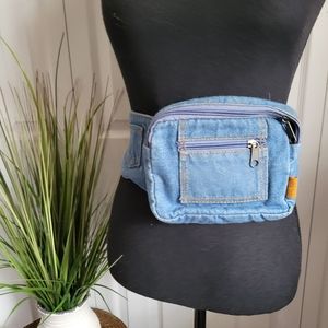 Vintage  Denim Fanny Pack